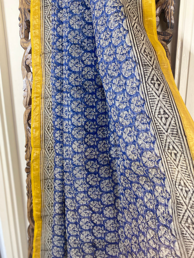 Phool collection- Neeli Kota Doriya Saree