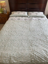 Floral Jaal Reversible Quilt