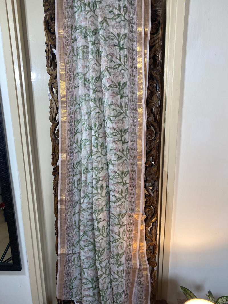 Phool collection- Off-White Kota Doriya Saree