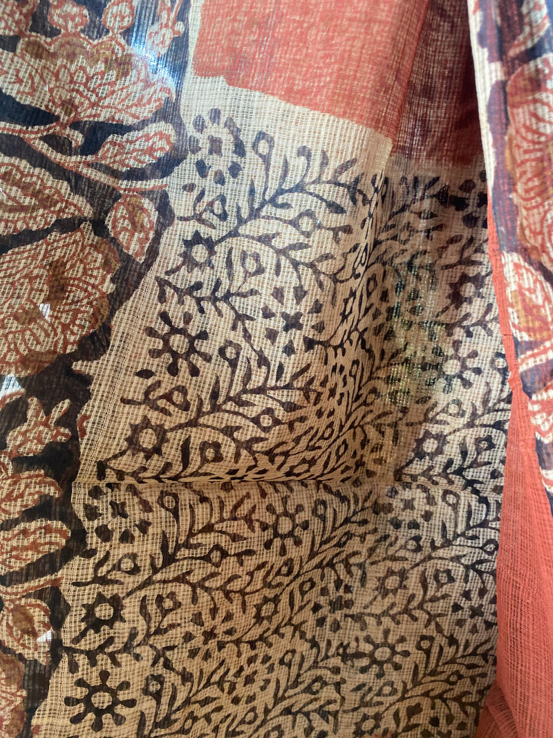 Phool collection- Earthy Shades Kota Doriya Saree