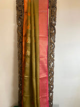 Phool collection- Golden Brown Kota silk saree