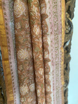 Phool collection- Shades of Brown Kota Doriya saree